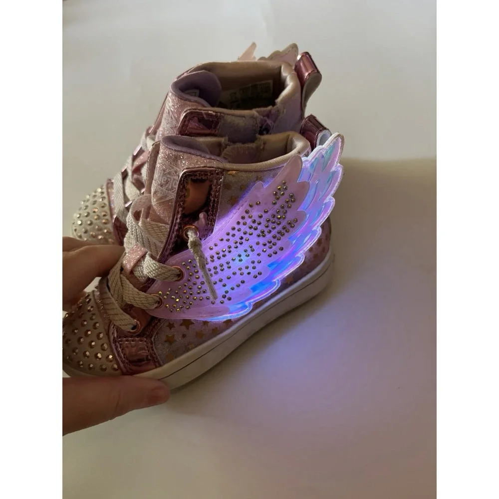 Skechers Little Kid TWI-Lites 2.0-Wingsical WIS Sneaker Size 8‎